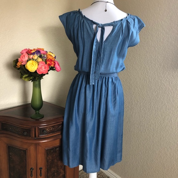 Lauren Conrad Lyocell Denim Sun Dress - Picture 4 of 8